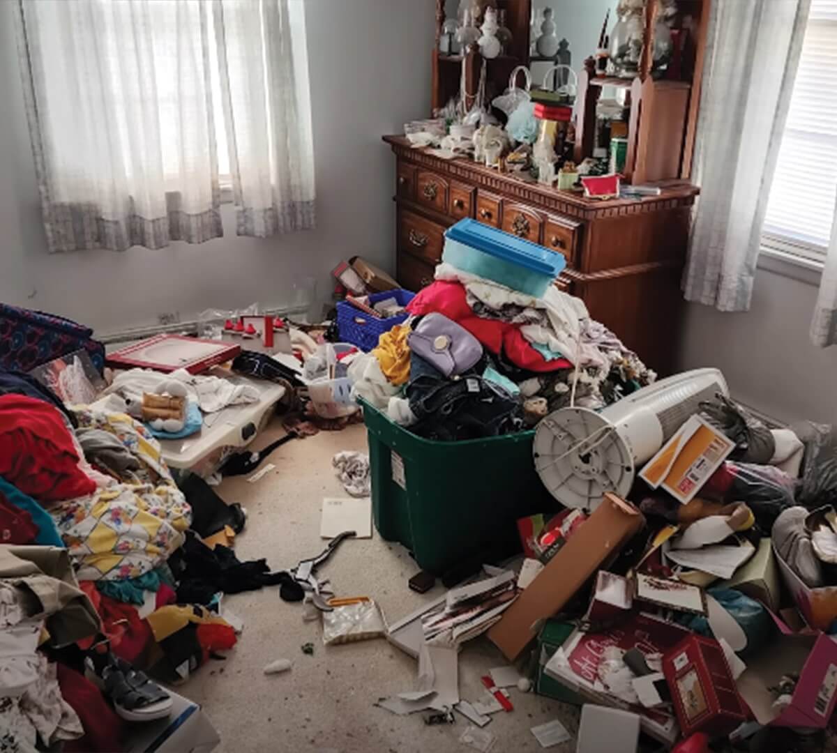 room junk cleaning